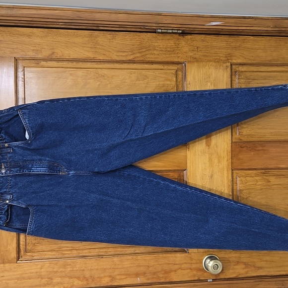Capistrano Denim - Capistrano Women's Dark Wash Straight Leg Denim Jeans